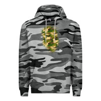 Slate Camo camouflage patch 1 Premium Hoodie - BundleAndBundleShop