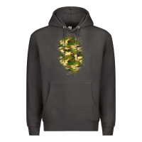 Smoke camouflage patch 1 Premium Hoodie - BundleAndBundleShop