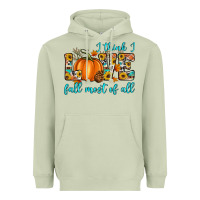Matcha i think i love fall most of all Heavyweight Hoodie - Artiststas