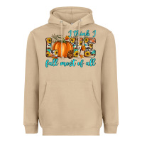 Mushroom i think i love fall most of all Heavyweight Hoodie - Artiststas