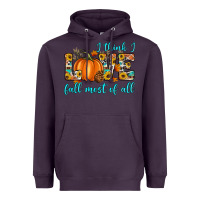 Plum i think i love fall most of all Heavyweight Hoodie - Artiststas