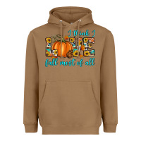 Toasted Coconut i think i love fall most of all Heavyweight Hoodie - Artiststas
