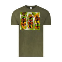 Vintage Olive flannels hayrides pumpkins bonfires fall Vintage Tee - TumblerDesignByShophia