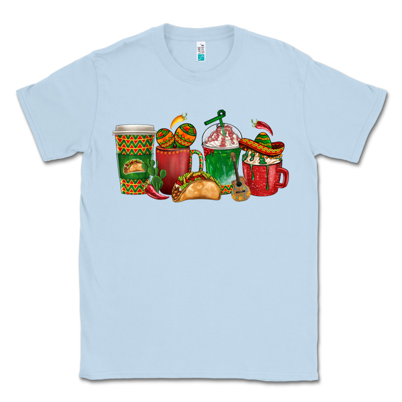 Tacos Coffee Cups Classic Tee by texasbilliewilder | Teevron