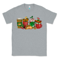 Heather Grey Tacos Coffee Cups Classic Tee - texasbilliewilder