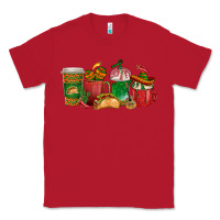 Red Tacos Coffee Cups Classic Tee - texasbilliewilder