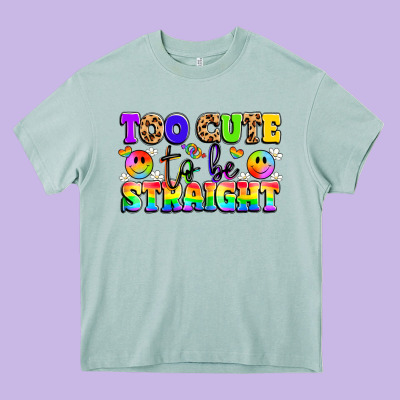Cute And Colorful Pride Message Heavy Core Tee Designed By Lillyallendesigns