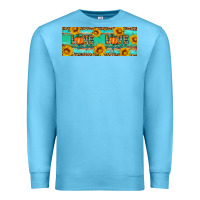 Ocean Blue love fall Premium Sweatshirt - Artiststas