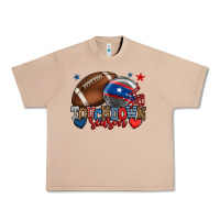 Burro Touchdown season American football 4th of july Urban Heavy Tee - HowdyJamesFarm