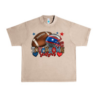 French Oak Touchdown season American football 4th of july Urban Heavy Tee - HowdyJamesFarm