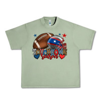 Oil Green Touchdown season American football 4th of july Urban Heavy Tee - HowdyJamesFarm