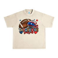 Sandshell Touchdown season American football 4th of july Urban Heavy Tee - HowdyJamesFarm