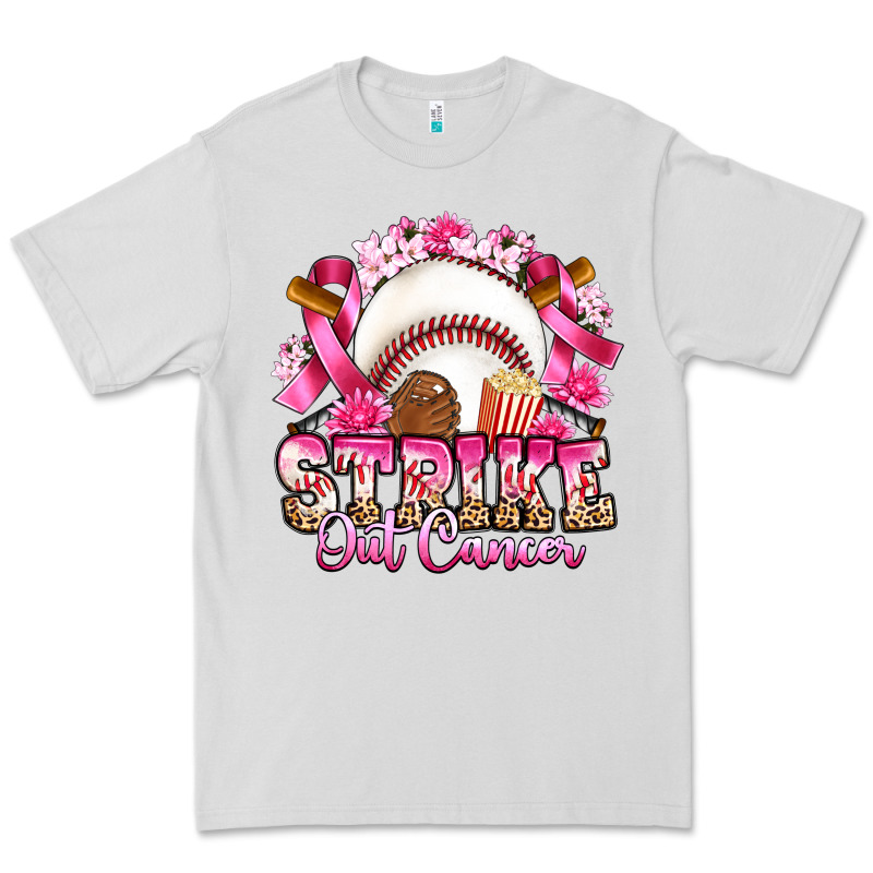 Strike Out Cancer Baseball Premium Tee by Artiststas | Teevron