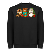 Black Halloween thanksgiving christmas coffee cups Heavyweight Sweatshirt - FaDigitalArtStudio