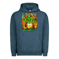 Pigment Midnight Navy go fall on a cactus Urban Hoodie - AdoDesignShop