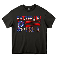Asphalt batter up pre k Heavy Core Tee - JahusDesignShop