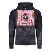 Cloud Black skull mom pink glitter with daisy Vintage Hoodie - TumblerDesignByShophia