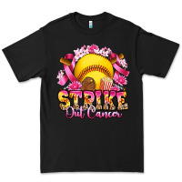 Black strike out cancer softball Premium Tee - Artiststas