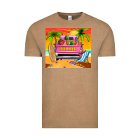 Vintage Coffee summer truck Vintage Tee - TumblerDesignByShophia