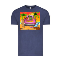 Vintage Denim summer truck Vintage Tee - TumblerDesignByShophia