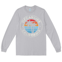 Moon Dust Oceanside California Ca Vintage Retro 70S Long Sleeve Tee - lanVoArt