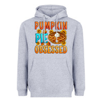 Heather Grey Pumpkin pie obsessed Heavyweight Hoodie - Artiststas