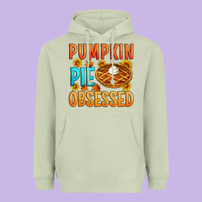 Pumpkin Pie Obsessed Heavyweight Hoodie Designed By Artiststas