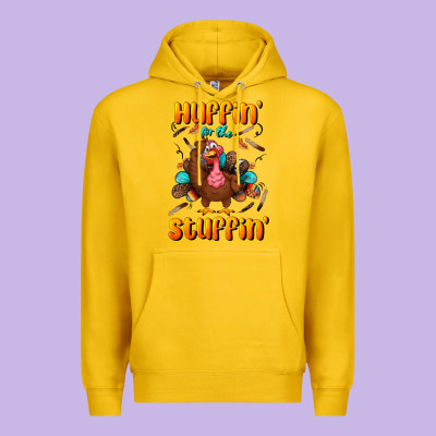 Huffin' For The Stuffin' Premium Hoodie Designed By Bundleandbundleshop