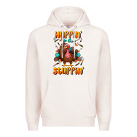 Pale Pink huffin' for the stuffin' Premium Hoodie - BundleAndBundleShop