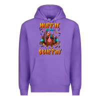 Purple huffin' for the stuffin' Premium Hoodie - BundleAndBundleShop