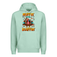 Seafoam huffin' for the stuffin' Premium Hoodie - BundleAndBundleShop
