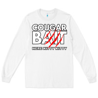 White cougar bait funny halloween costume older woman younger man Long Sleeve Tee - lanVoArt