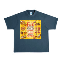 Midnight Navy pumpkin pie and family Urban Heavy Tee - TumblerDesignByShophia