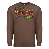 Chestnut The Naughty One Christmas Premium Sweatshirt - Artiststas