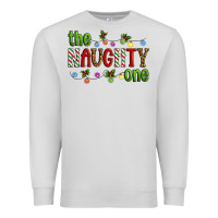 Dove Grey The Naughty One Christmas Premium Sweatshirt - Artiststas