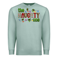 Seafoam The Naughty One Christmas Premium Sweatshirt - Artiststas