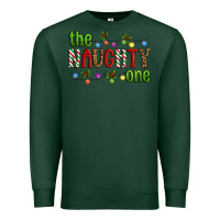 Sports Green The Naughty One Christmas Premium Sweatshirt - Artiststas