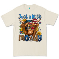 Bone just a little moody 4th of july long haired cow Premium Tee - Jasminsmagicworld