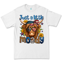 White just a little moody 4th of july long haired cow Premium Tee - Jasminsmagicworld