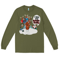 Army Green i said the schmitt house Long Sleeve Tee - lanVoArt