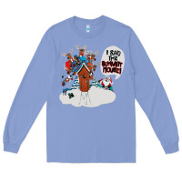 Colony Blue i said the schmitt house Long Sleeve Tee - lanVoArt