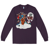 Plum i said the schmitt house Long Sleeve Tee - lanVoArt