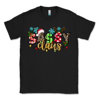 Black Sassy Claus Classic Tee - texasbilliewilder