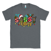 Charcoal Heather Sassy Claus Classic Tee - texasbilliewilder