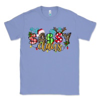Colony Blue Sassy Claus Classic Tee - texasbilliewilder