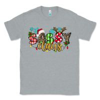 Heather Grey Sassy Claus Classic Tee - texasbilliewilder