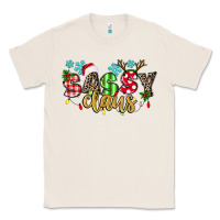 Natural Sassy Claus Classic Tee - texasbilliewilder
