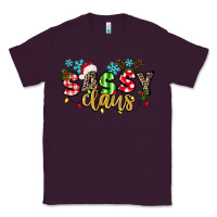 Plum Sassy Claus Classic Tee - texasbilliewilder