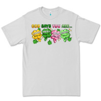 Dove Grey st. patrick's day god says you are Premium Tee - Artiststas