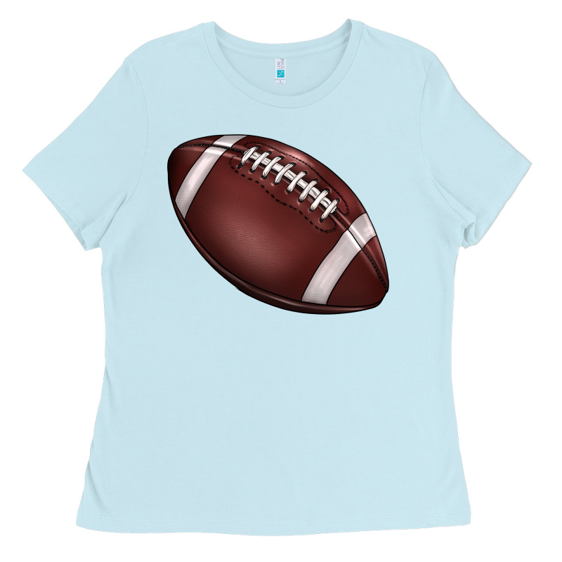 Football Ladies Tee by BarkalooDesign | Teevron